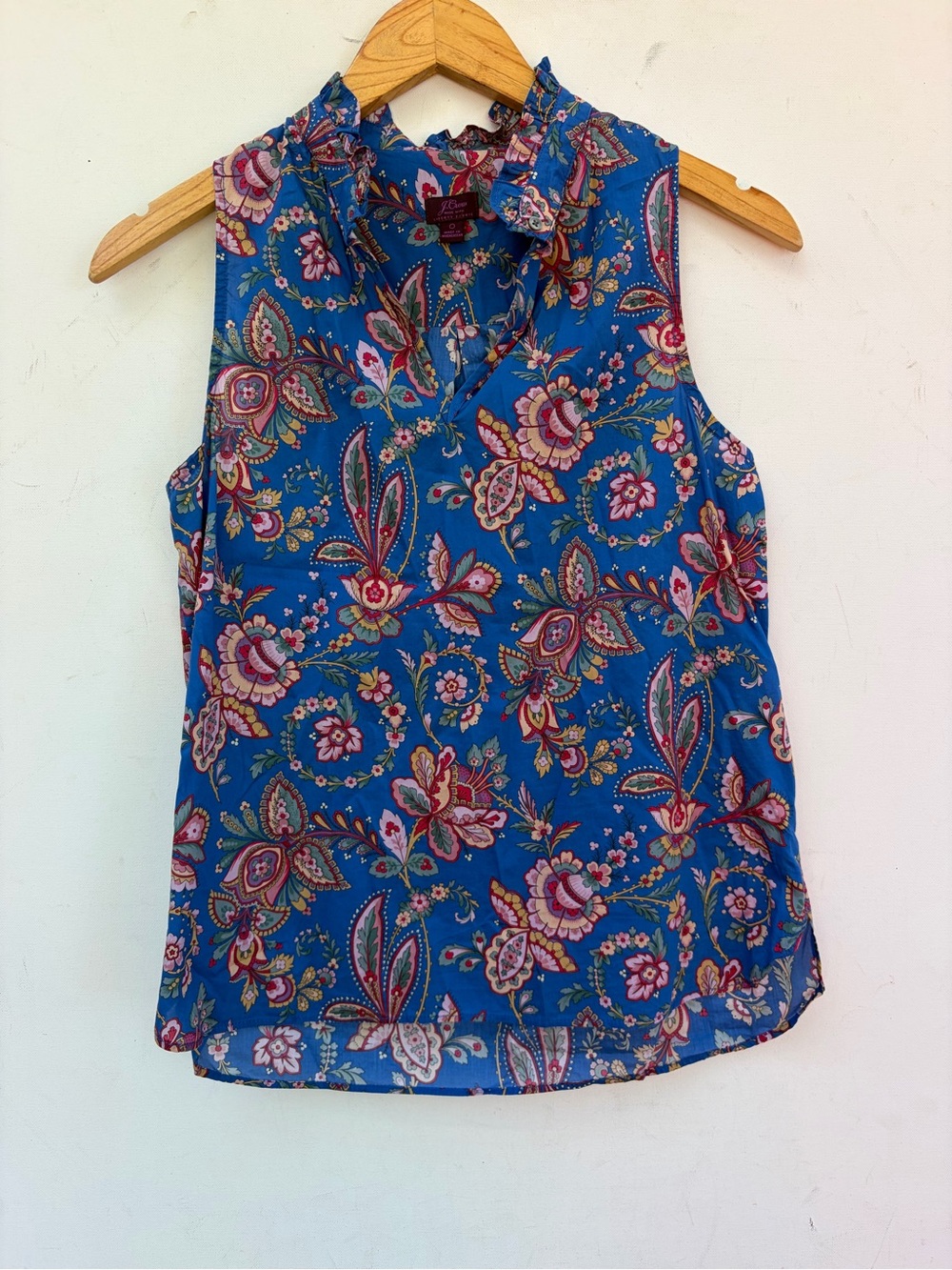 J Crew Liberty Flora Bella Shirt